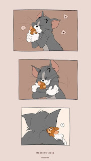 Tom ve Jerry Telefon Duvar Kağıtları 16