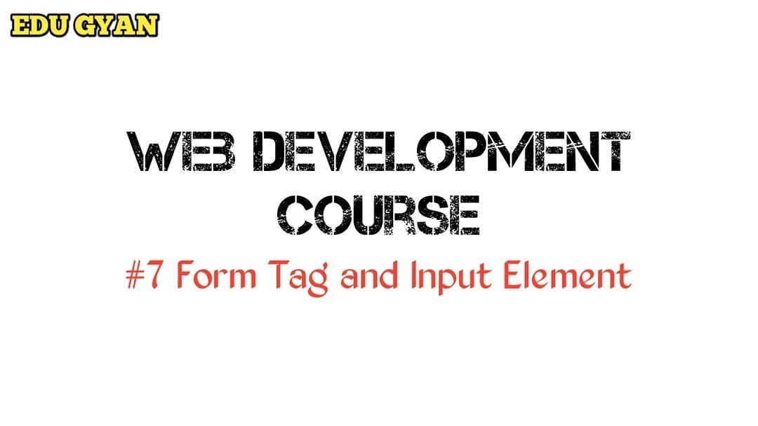 Form Tag in HTML with Example | Form Tag Elements in HTML