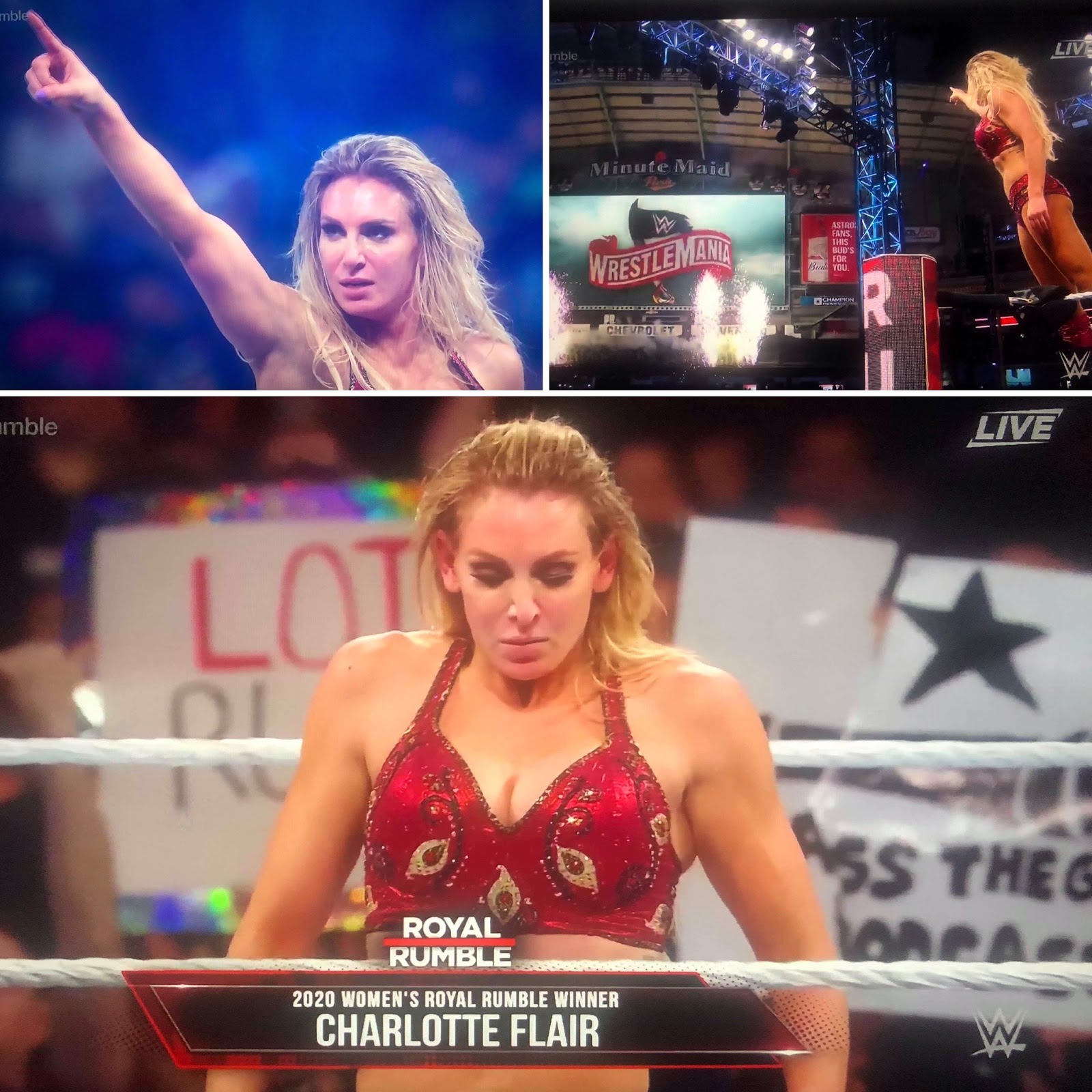 Pro Wrestling Resource WWE Charlotte Flair, the 2020 Women's Royal