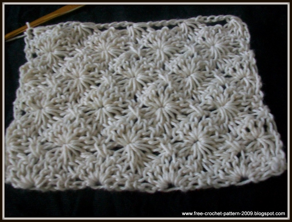 Girlie's Crochet How to Crochet Wheel Stitch