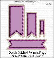 ODBD Custom Double Stitched Pennant Flags Dies