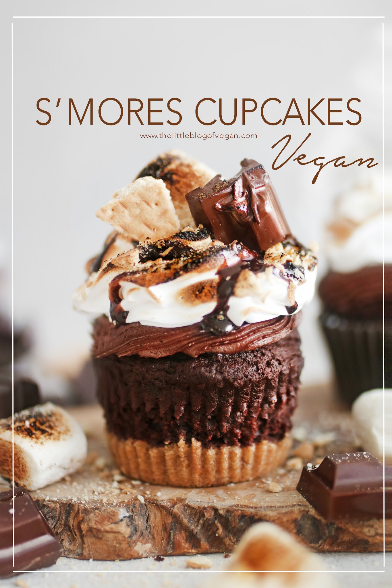 Vegan S'mores Cupcakes recipe