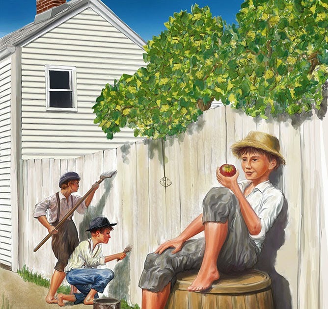 STD 7 ENGLISH SEMESTER 2 LET'S READ MORE UNIT 2 THE ART OF WHITEWASHING