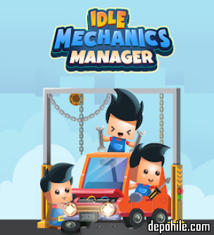 Idle Mechanics Manager v1.20 Para Hileli Mod Apk İndir 2020