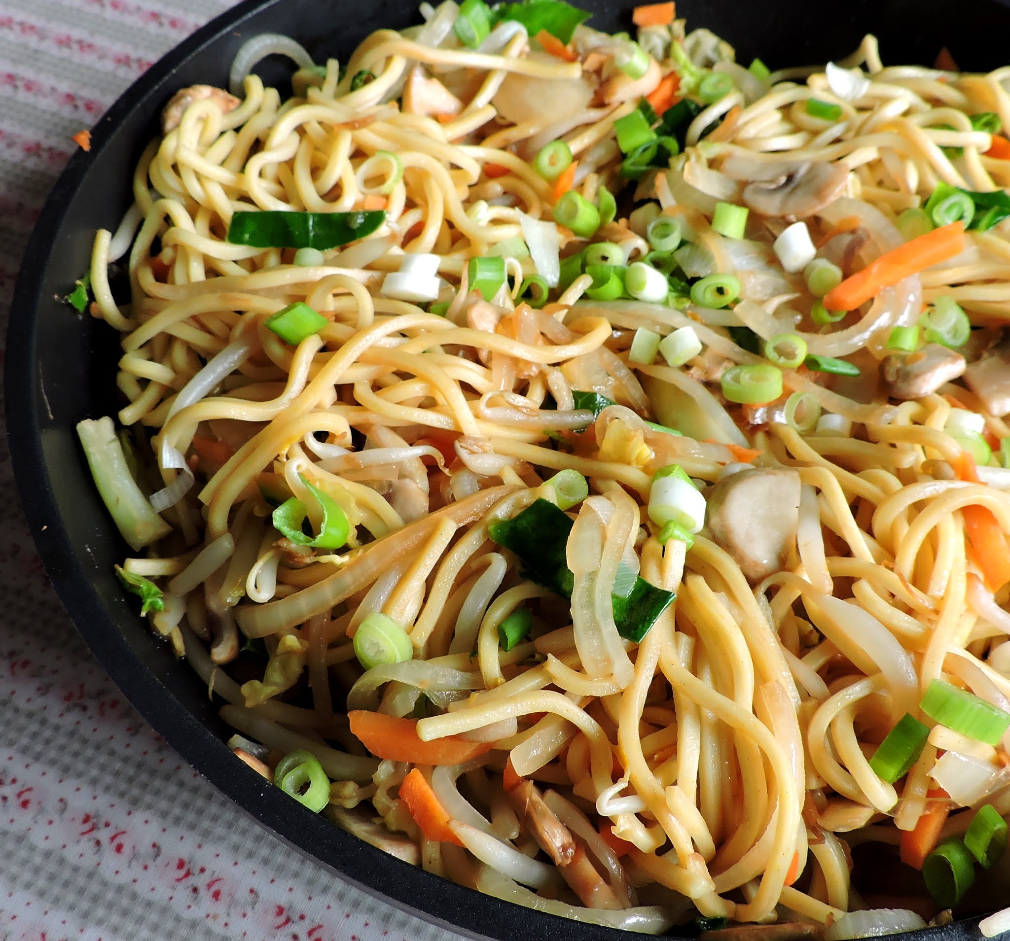 Vegetable Chow Mien (Small Batch) The English Kitchen