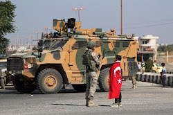 Konvoi Kendaraan Militer Turki dan Rusia Terkena Ranjau Darat, Tiga Tentara Rusia Terluka