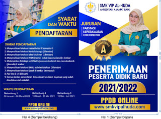 CONTOH MODEL BROSUR PPDB SMK TAHUN 2021 A