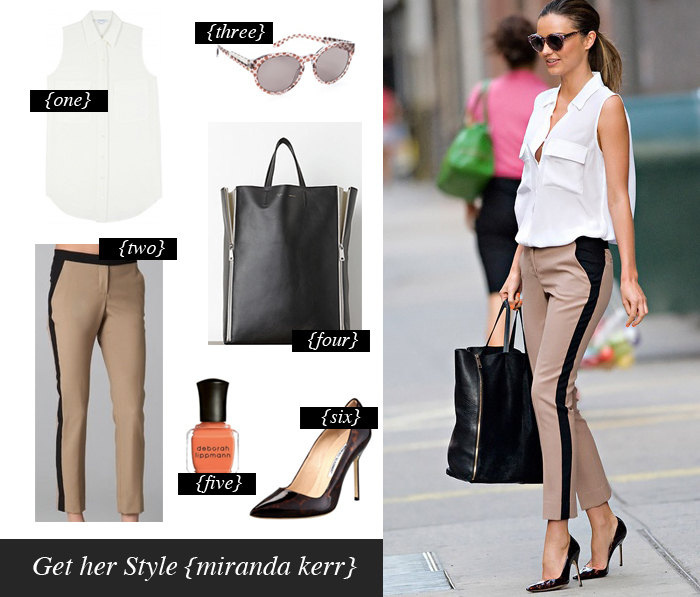 Little Bits of Lovely: Miranda Kerr in NYC :: get her style