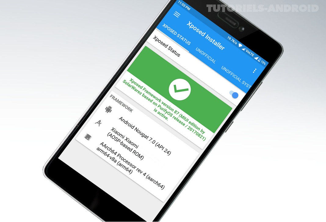 Installer Framework Xposed sur son Android Installer Framework Xposed sur son Android