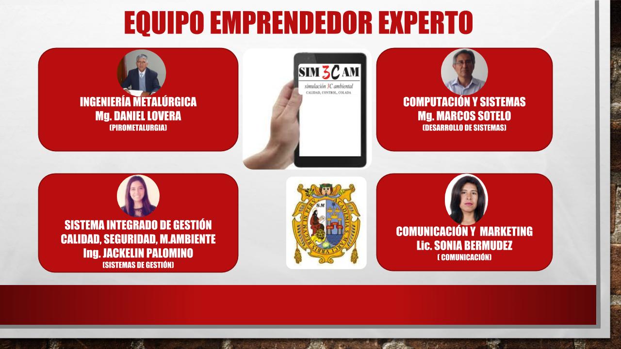 NACE SIM3CAM EMPRENDIMIENTO INNOVADOR EN 1551 INCUBADORA DE EMPRESAS INNOVADORAS UNMSM