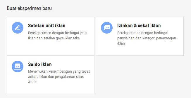Mengoptimalkan Pendapatan Adsense: Panduan Lengkap Setelan Eksperimen