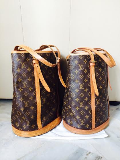 Truly Vintage: Authentic Louis Vuitton Monogram Canvas GM Bucket Bag