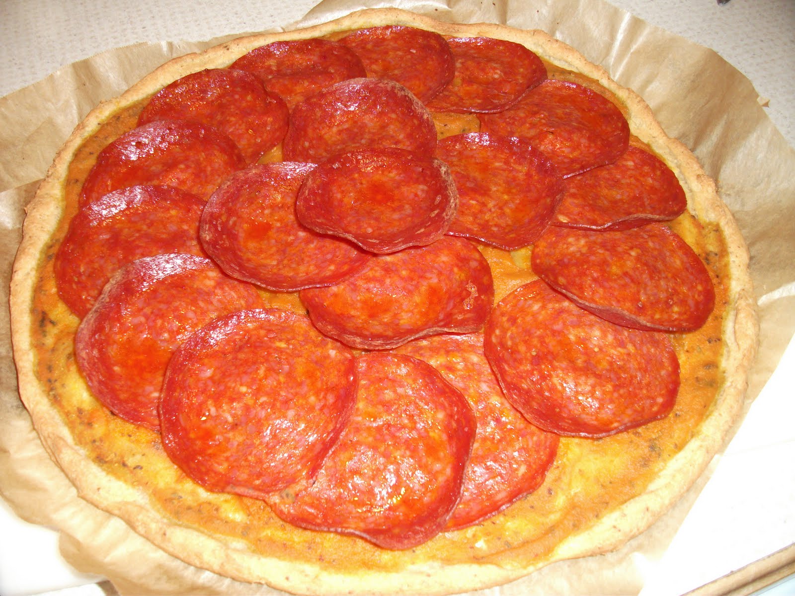 The GlutenFree 'Dish' GrainFree, NutFree Pizza Crust and Stevia