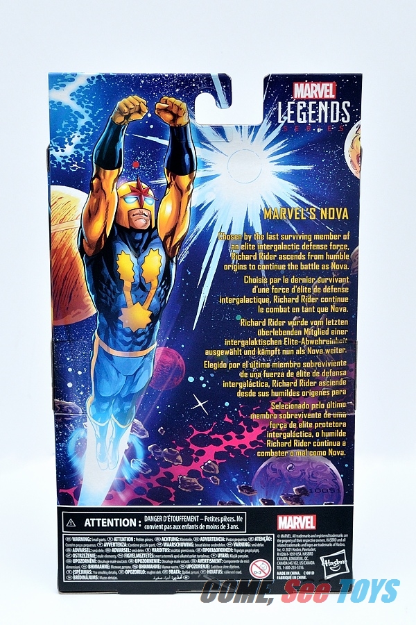 Hasbro Marvel Legends Series 2021 The Man Called Nova 15 cm NEU & OVP !!! 