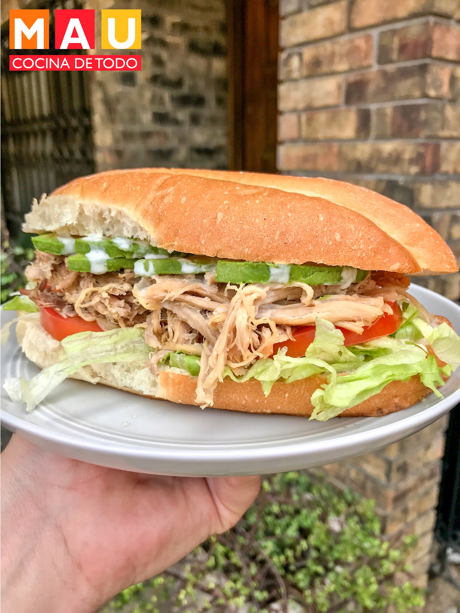 Tortas de Pierna (estilo Monterrey) Mau Cocina de todo Tortas de Pierna (estilo Monterrey) Mau Cocina de todo