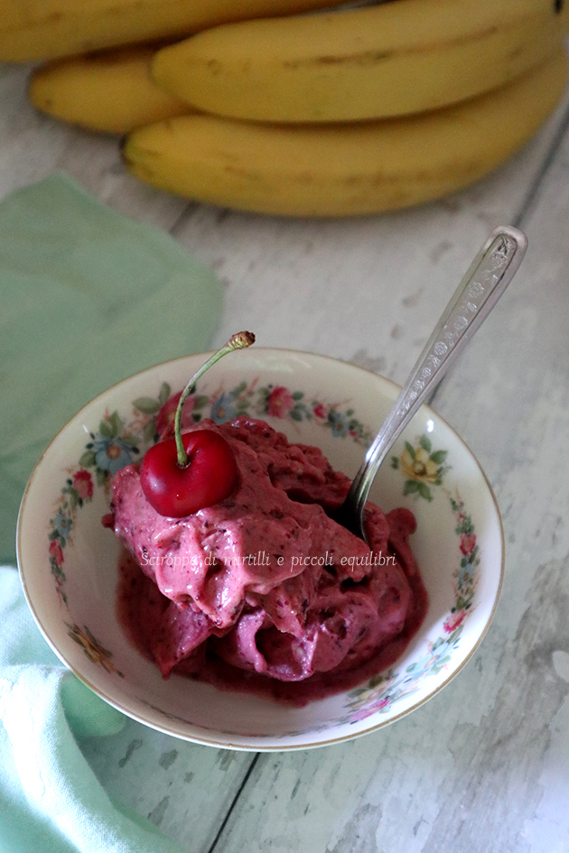 Cherry nana ice cream