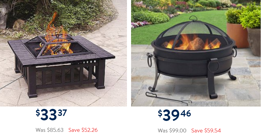 Fire Pits Clearance Sale Axxonn 32 Alhambra Fire Pit With Cover