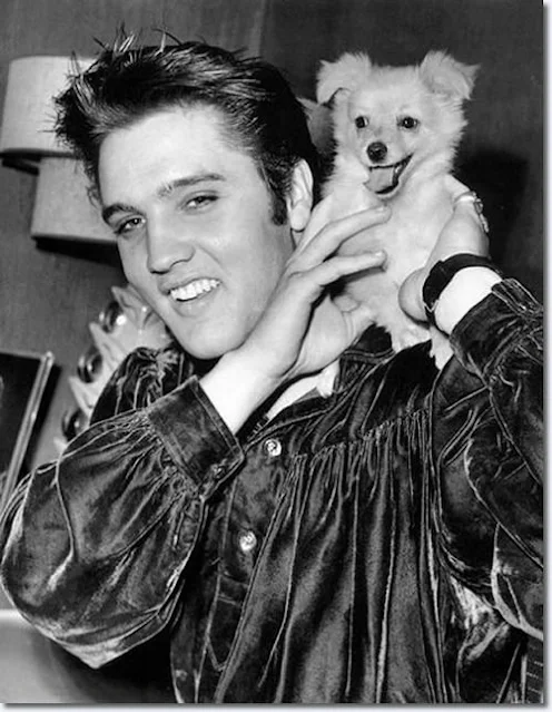 Elvis Presley and Sweet Pea October 18 1956