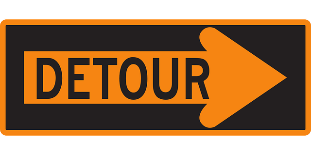 Author On The Loose Detour Bumpy Road Ahead