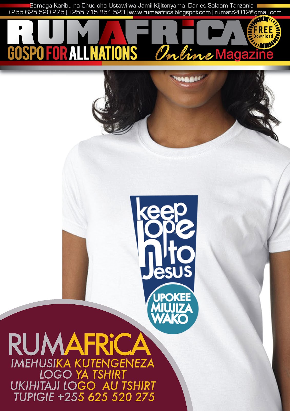 RUMAFRICA TSHIRTS