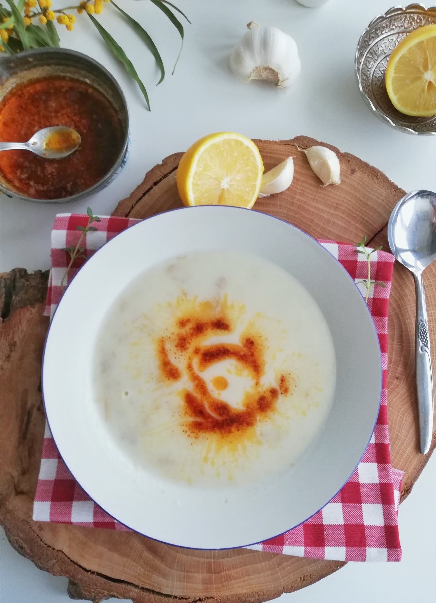 Yalancı Kelle Paça çorbası ( etli terbiyeli çorba ) Nefis Kokulu Tarifler