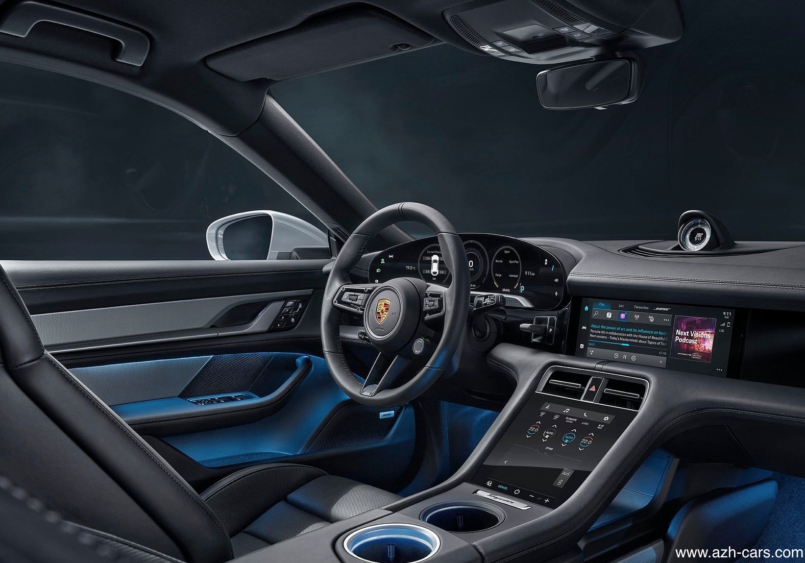 Porsche Taycan 4s Black