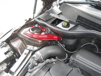 WORK SHOP BLOG: R57 クーパーSにEX-FORMオリジナル アッパーサポート取付け