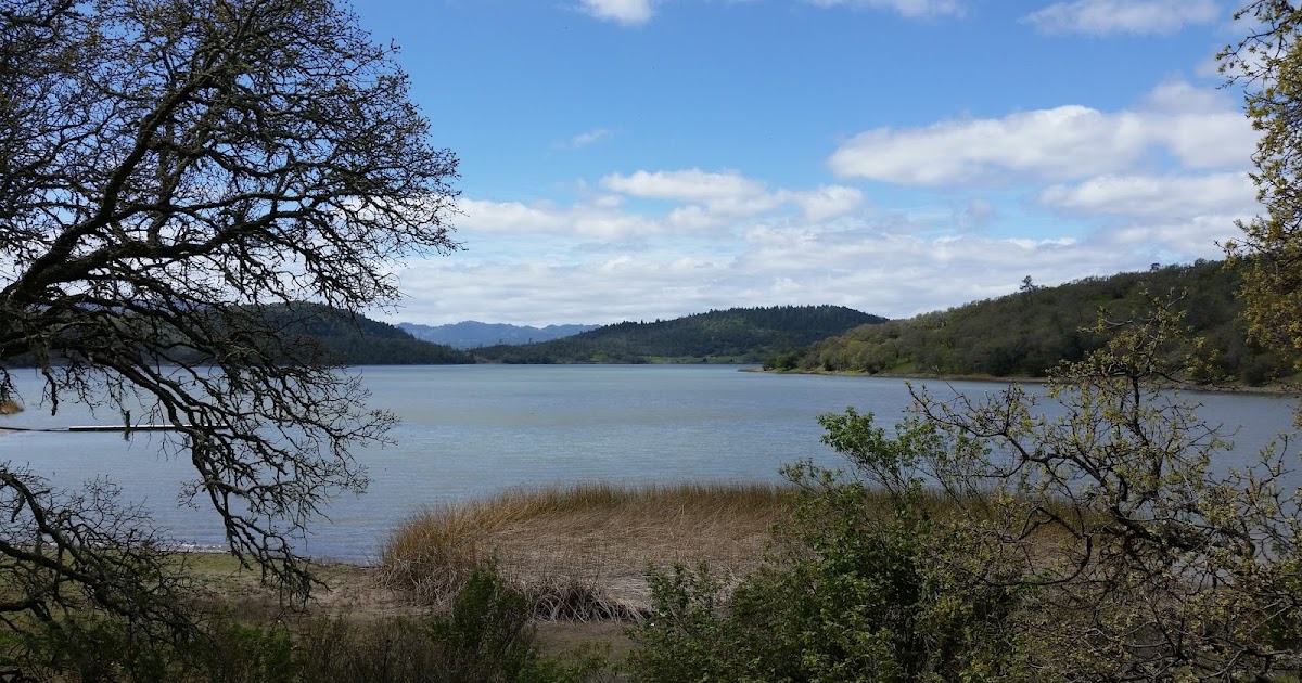 Wes' Travels to California Lakes Lake Hennessey Napa County, California