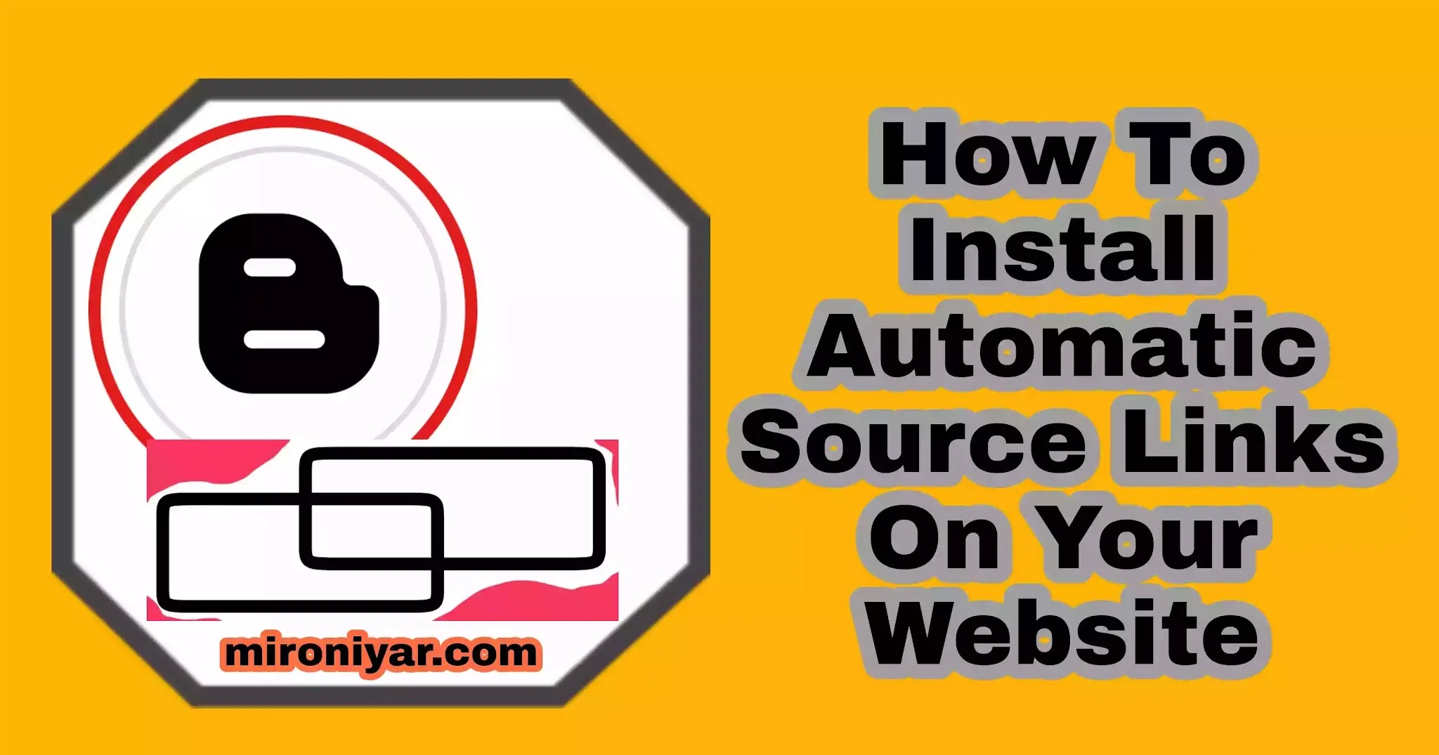 How To Install Automatic Source Links On Your Blogger Website How To Install Automatic Source Links On Your Blogger Website