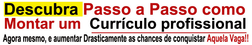 Como fazer um Currículo  profissional | Passo a Passo.