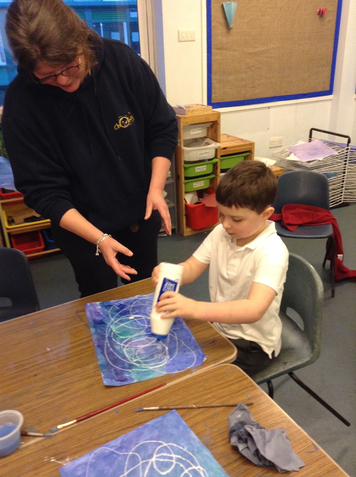 Cholsey Primary School Celebration of Learning KS1 Art Club