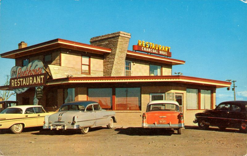 vintage american restaurant photos