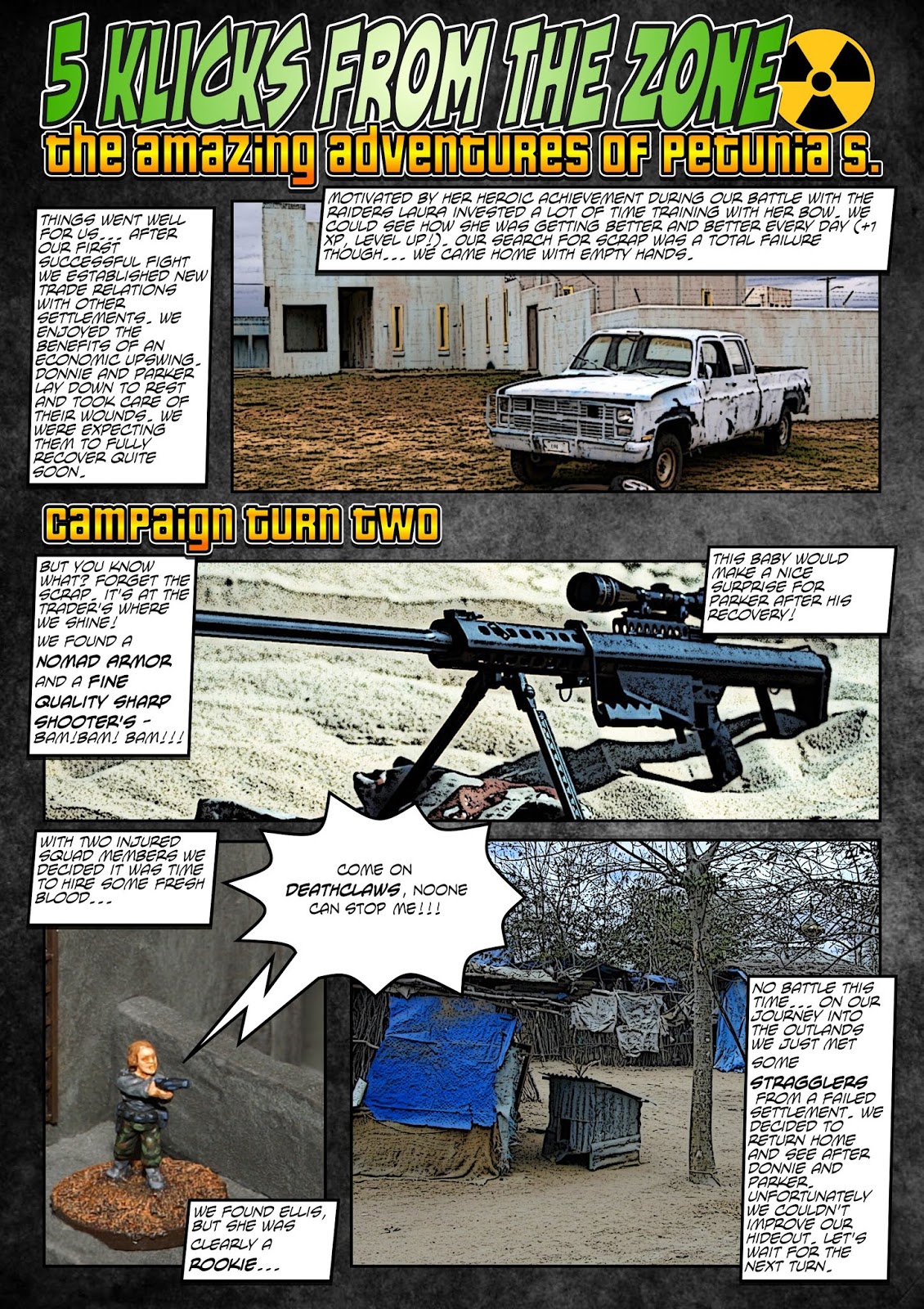 15 millimeters through space and time 5 Klicks from the Zone