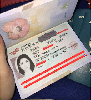 Visa Jepang Angie