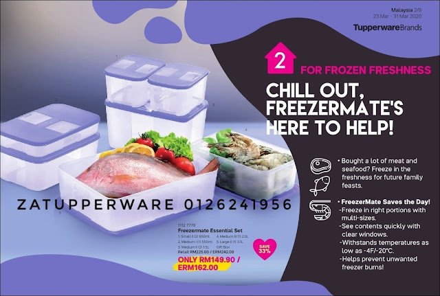 Tupperware Mini Leaflet 23rd March - 31st March 2020