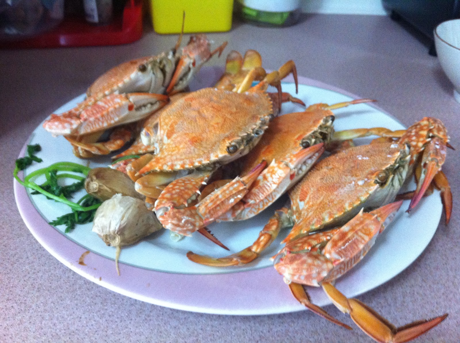 Moms' ChoiZ Recipe Steamed Live Flower Crab