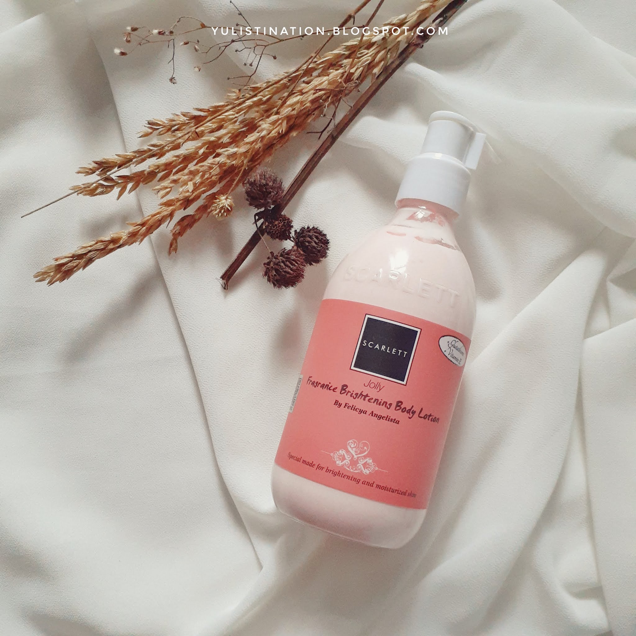 REVIEW Scarlett Fragrance Brightening Body Lotion Jolly The