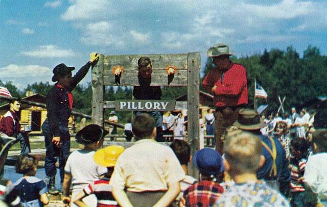 Frontier Town Postcard