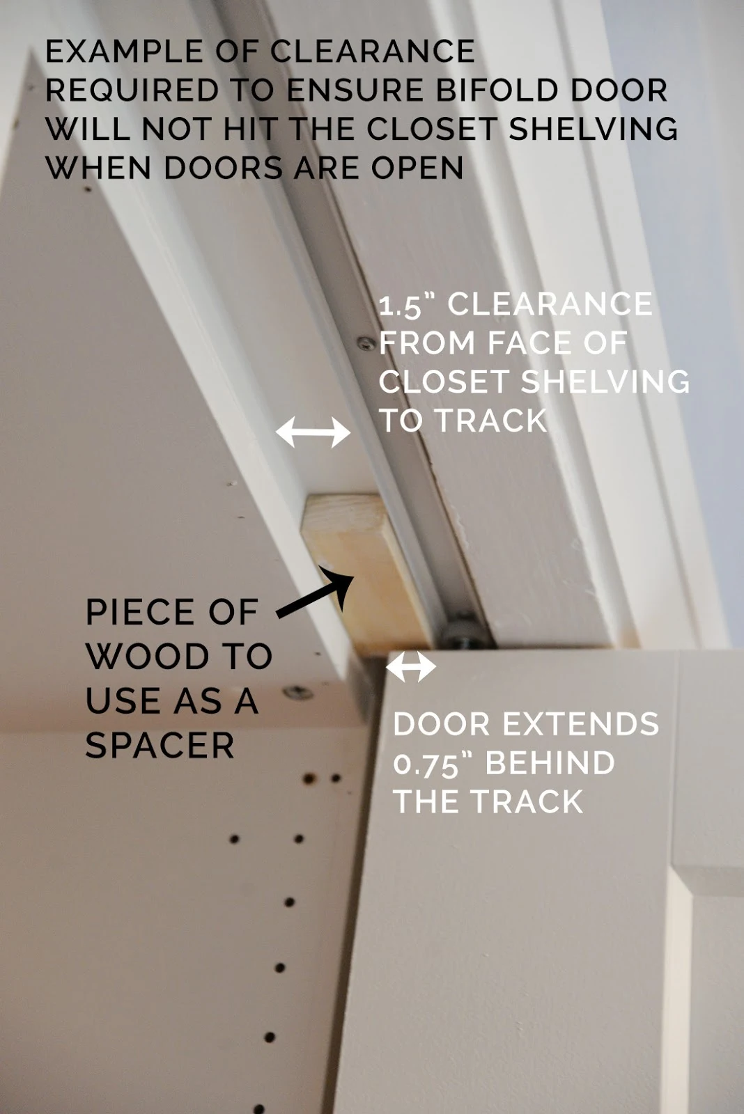 bifold closet door installation, bifold closet door handle, how to install a bifold closet door, bifold closet door clearance, bifold knob placement