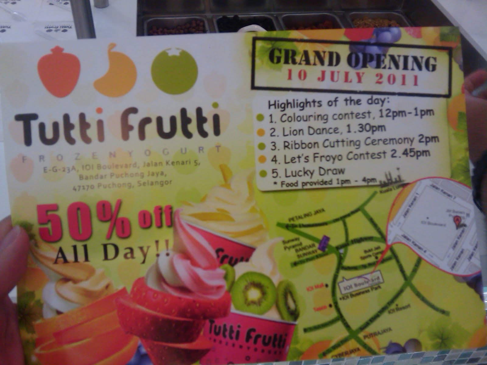 Journey of A Medie On the Opening of Tutti Frutti
