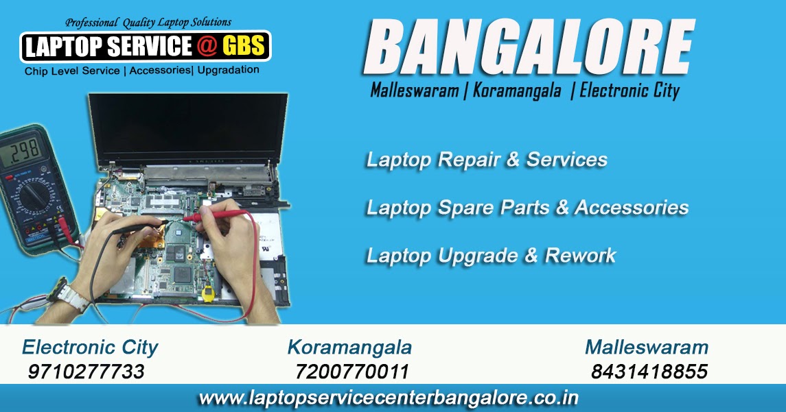 Laptop Service Center in Bangalore