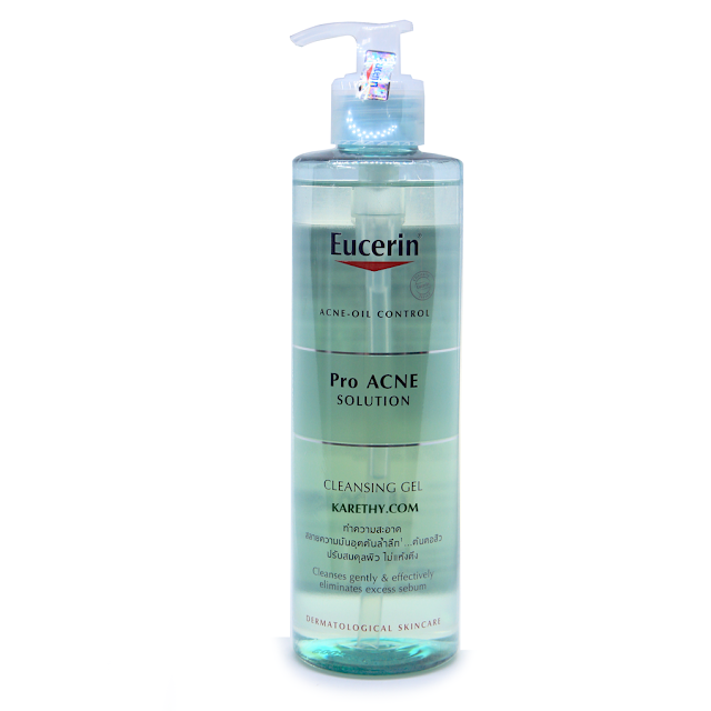 sua rua mat tri mun cho tuoi day thi eucerin pro acne solution cleansing gel