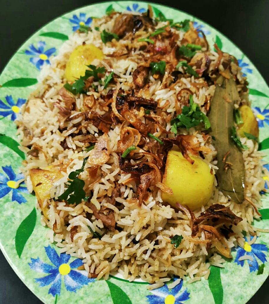 Bohri beef biryani