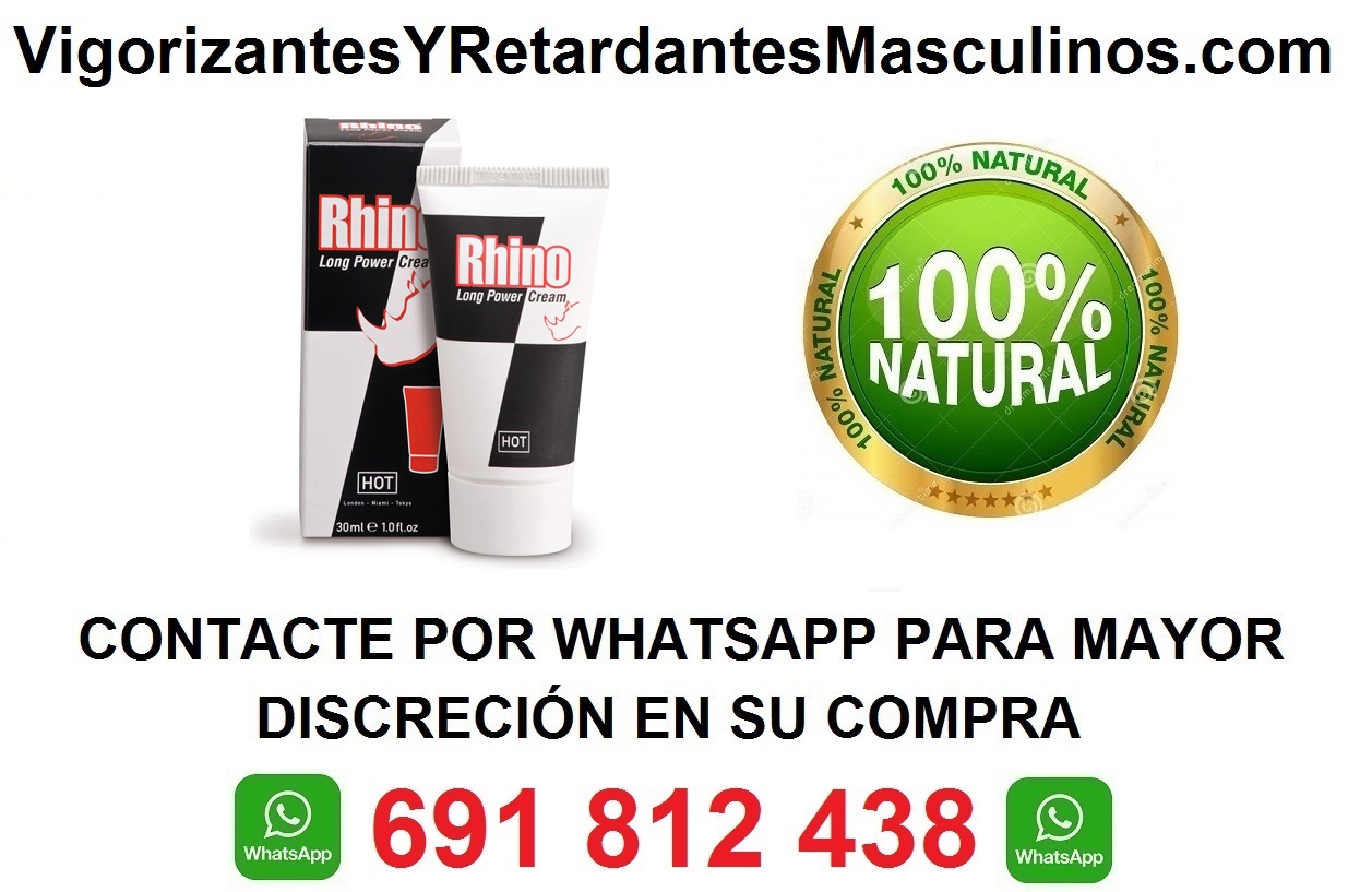 Venta de vigorizantes y retardantes masculinos.  http
