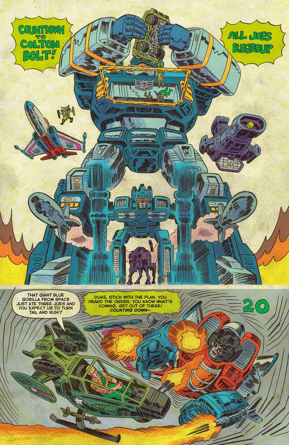 Transformers vs. G.I. Joe chapter 1 page 11