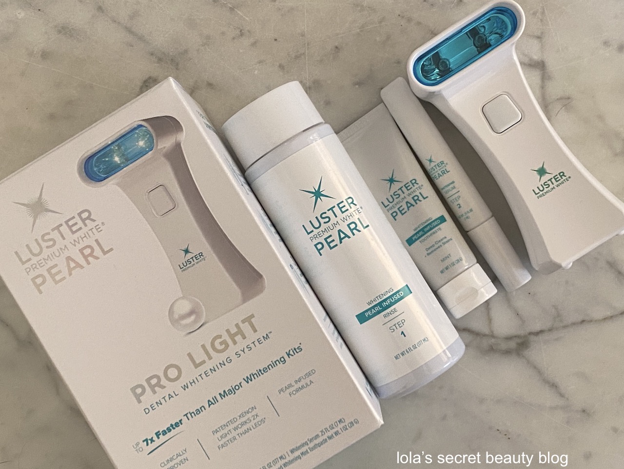 lola's secret beauty blog LUSTER PREMIUM DENTAL WHITENING SYSTEMS