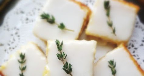 lemon thyme bar lemon thyme bar