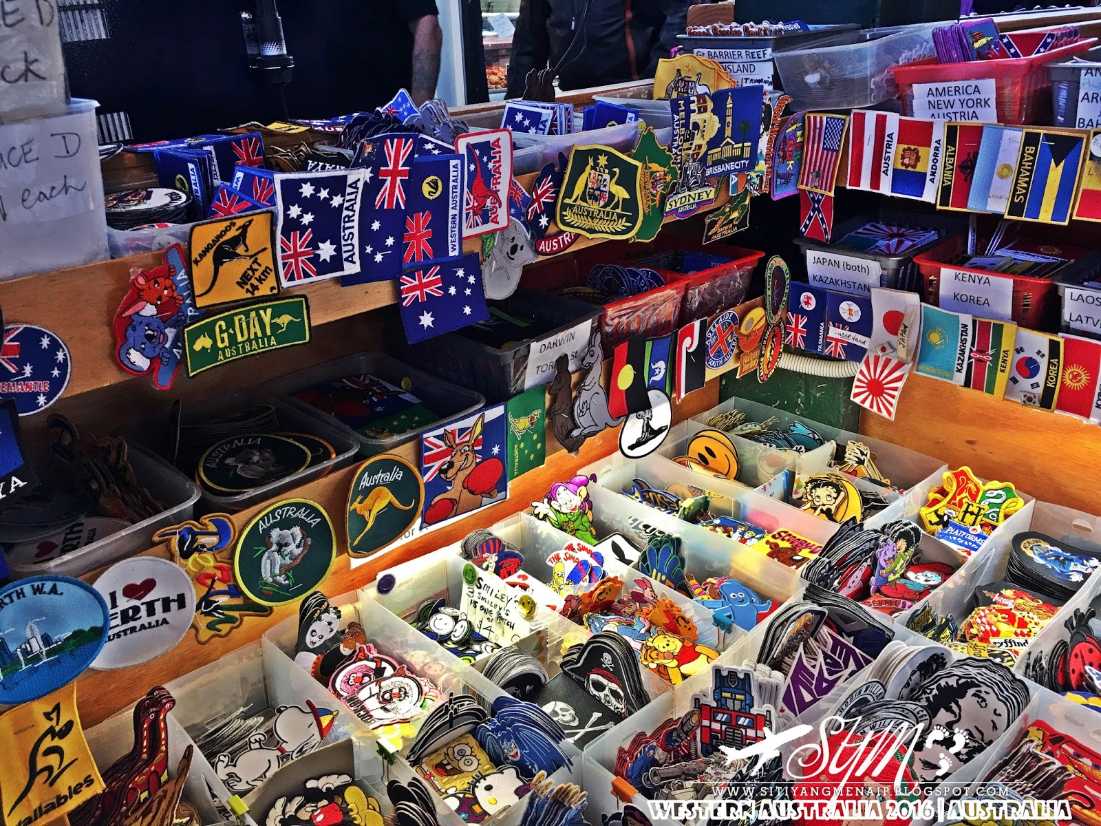 PERTH WESTERN AUSTRALIA 2016 DAY 1.1 SHOPPING SOUVENIRS DI E SHED