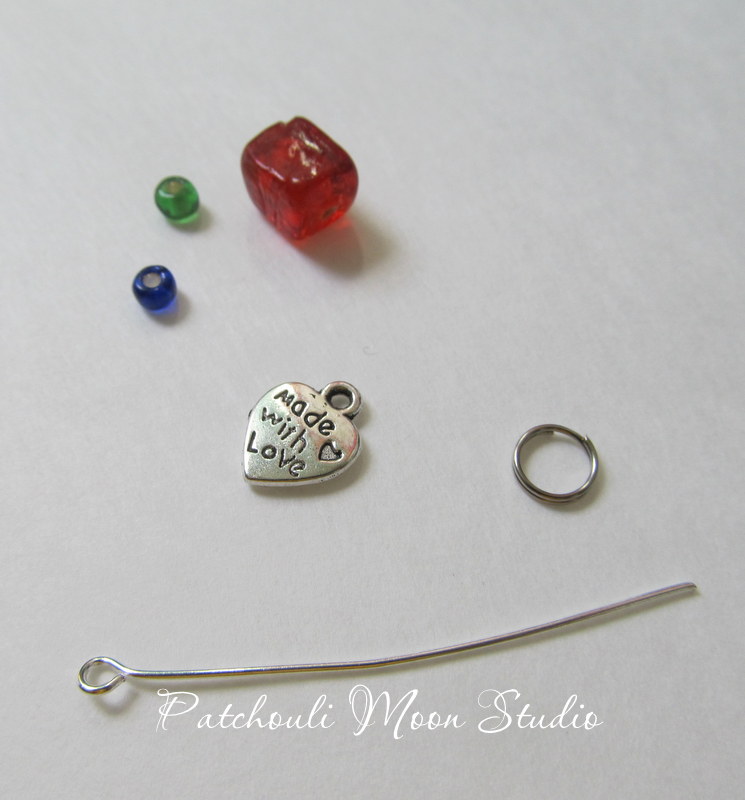 Patchouli Moon Studio Tutorial for Making a Zipper Pull With Beads & a