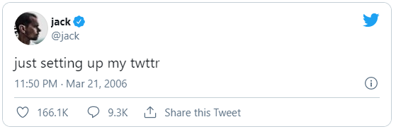 مؤسس تويتر جاك دورسي باع أول تغريدة له مقابل 2.9 مليون دولار